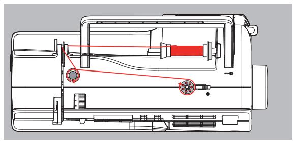 BERNINA B335 - Support de bobine vertical - 4