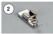 BERNINA B335 - Pieds-de-biche - Snap-On - 3