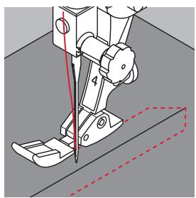 BERNINA B335 - Point nid d'abeille - 2