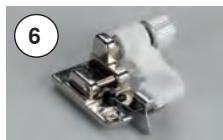 BERNINA B335 - Pieds-de-biche - Snap-On - 6
