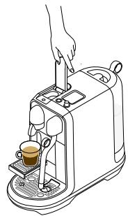 NESPRESSO CREATISTA PRO - Normale Kaffeezubereitung / Preparazione del caffe standard - 1