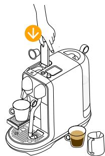 NESPRESSO CREATISTA PRO - SW Tillagning av mjölkkaffedryck - två koppar / NO Tilberedning av kaffe med melk - to kopper - 2
