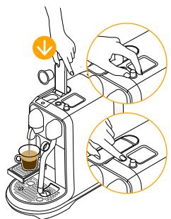 NESPRESSO CREATISTA PRO - Förste brug Ensimmäinen käytto - 25