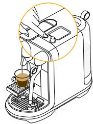 NESPRESSO CREATISTA PRO - Tillagning av vanligt kaffe / Tillberedning av kaffe - 7