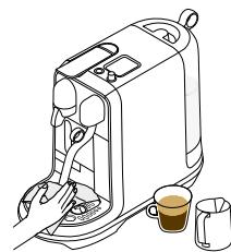 NESPRESSO CREATISTA PRO - Vul de melkkan met - 1