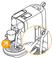 NESPRESSO CREATISTA PRO - Ridicatu maneta, introduci o capsules si他们在选品maneta. Invariti rotita SELECTARE pentru a va selecta cafeua - 5