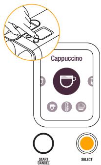NESPRESSO CREATISTA PRO - Spoel de watertank om - 17