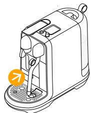 NESPRESSO CREATISTA PRO - Til de hendel omhoog - 3