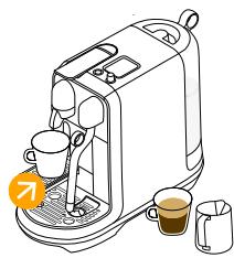 NESPRESSO CREATISTA PRO - Przygotowanie kawy z mlekiem - jestna filizanka / Ro Prepareare cafea cu lapse - O ceasca - 14