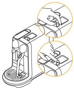 NESPRESSO CREATISTA PRO - Förste brug Ensimmäinen käytto - 5