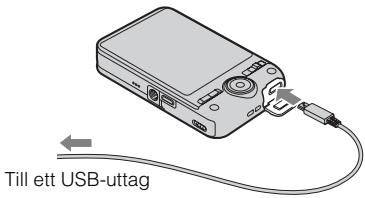 SONY WX60 - Uppladdning genom att ansluta kameran till en dator - 1