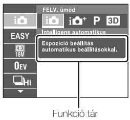 SONY WX60 - Egyéb funkciok bemutatása - 2