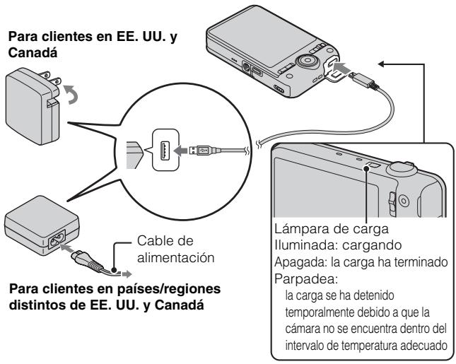 SONY WX60 - Inserte la batería. - 1
