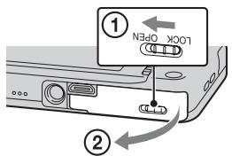 SONY WX60 - Inserir um cartão de memória (vendido separadamente) - 1