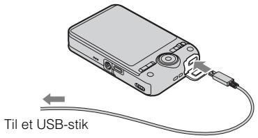 SONY WX60 - Opladning via tilslutning til en computer - 1