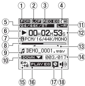 TEAC VR-20 - Home Screen - 1