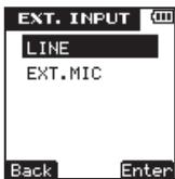 TEAC VR-20 - Setting external input - 3