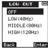TEAC VR-20 - Reducing low-frequency noise when recording - 3