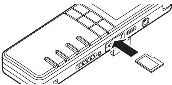 TEAC VR-20 - Inserting a card - 1