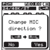 TEAC VR-20 - Microphone position detection - 1