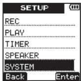 TEAC VR-20 - Initializing unit settings - 1