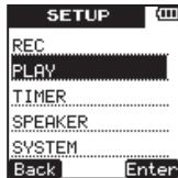 TEAC VR-20 - Set the playback and repeat areas - 1