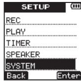 TEAC VR-20 - Setting the contrast - 1