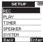 TEAC VR-20 - Setting external input - 1