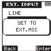TEAC VR-20 - Setting external input - 4