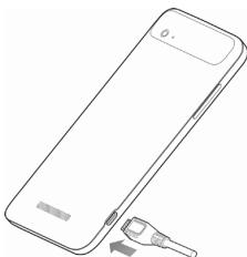 ZTE GRAND S FLEX - Az akkumulátor töltése - 1