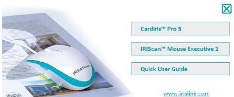 IRIS CAN MOUSE EXECUTIVE 2 - Installation - 1
