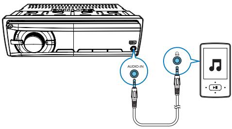 PHILIPS CE135BT - Listen to an external device - 1