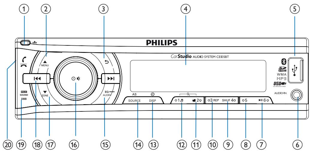 PHILIPS CE135BT - What's in the box - 2