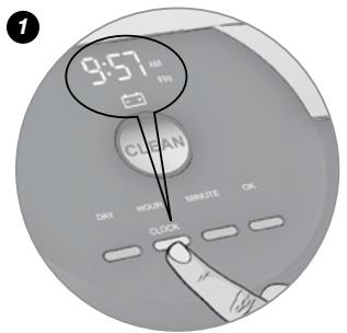IROBOT ROOMBA 880 - Setting the Time - 1