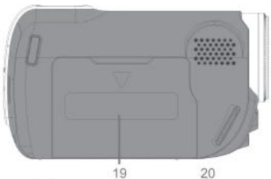 VIVITAR DVR 508NHD - Parts of the Digital Camcorder - 4