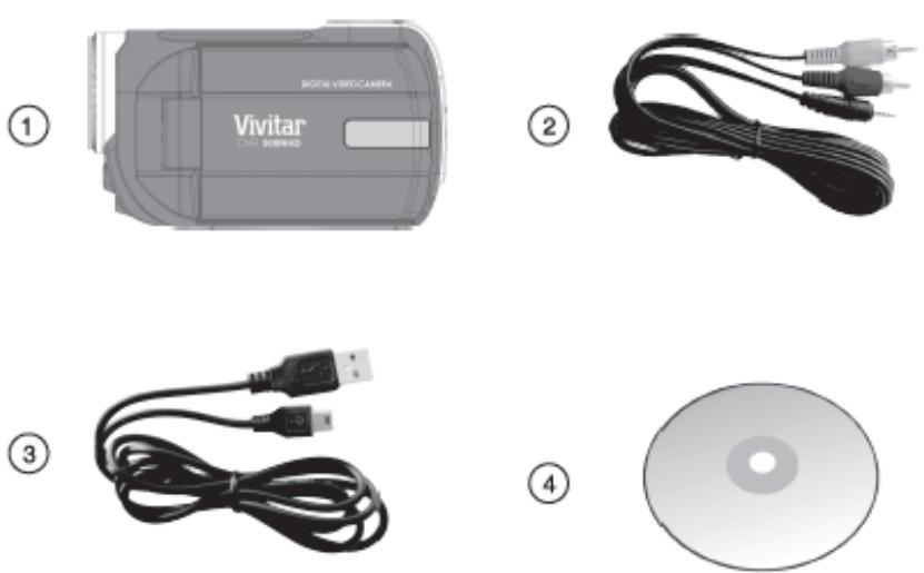 VIVITAR DVR 508NHD - What's Included - 1