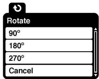 VIVITAR DVR 508NHD - Photo Playback Mode Menus - 2