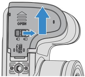 KODAK AZ251 - Installing Battery and Memory Card - 1