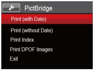KODAK AZ251 - Using the PictBridge Menu - 1