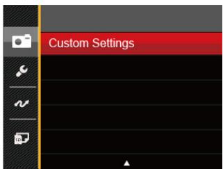 KODAK AZ251 - Custom Settings CS - 1