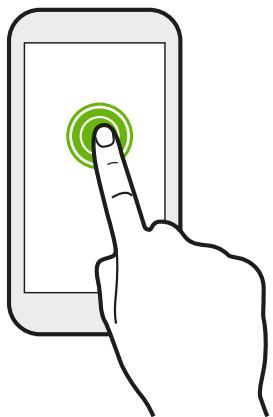 HTC DESIRE 816 - Appuyer et maintainir - 1