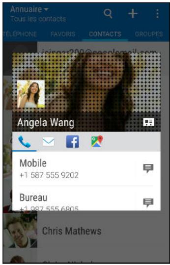 HTC DESIRE 816 - Rester en contact - 1