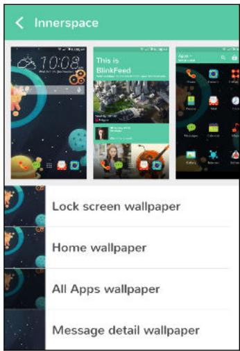 HTC DESIRE 816 - Combiner des thèmes - 2