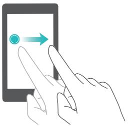 HUAWEI MATE 8 - Gestes tactiles - 5