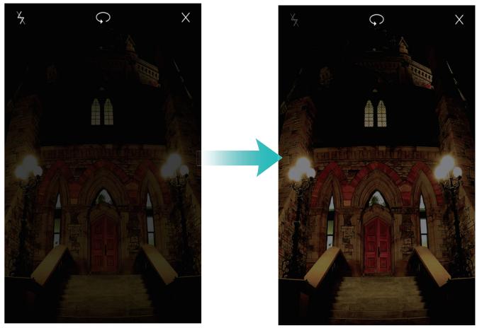 HUAWEI MATE 8 - Mode Super nuit - 1