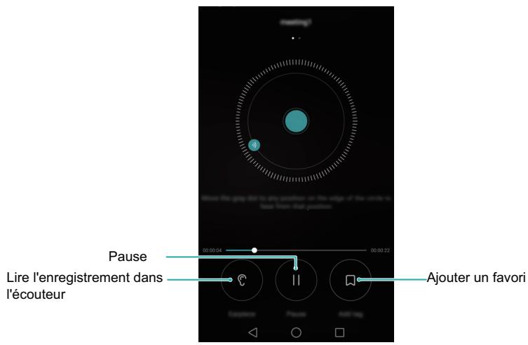 HUAWEI MATE 8 - Lecture d'un enregistrement - 1