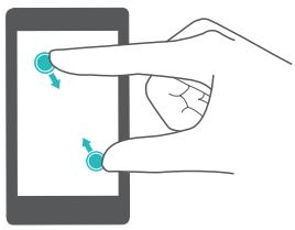 HUAWEI MATE 8 - Gestes tactiles - 7