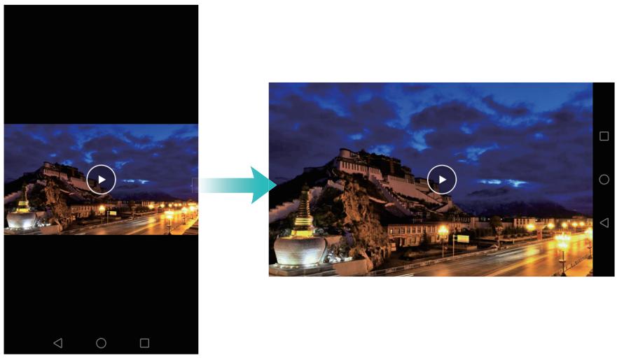HUAWEI MATE 8 - Rotation automatique de l'écran - 1