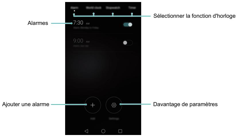 HUAWEI MATE 8 - Horloge - 1