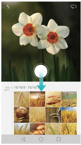 HUAWEI MATE 8 - Lancer l'appareil photo depuis la Galerie - 1